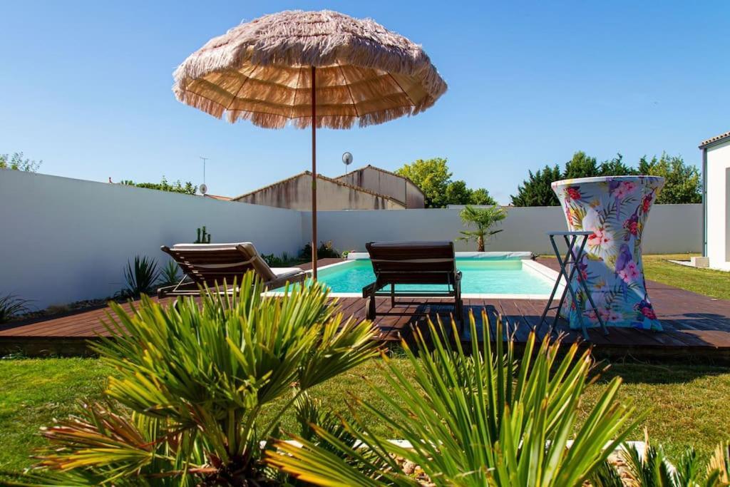Villa Avec Piscine Chauffee Trois Chambres Saint-Sulpice-de-Royan Exterior foto